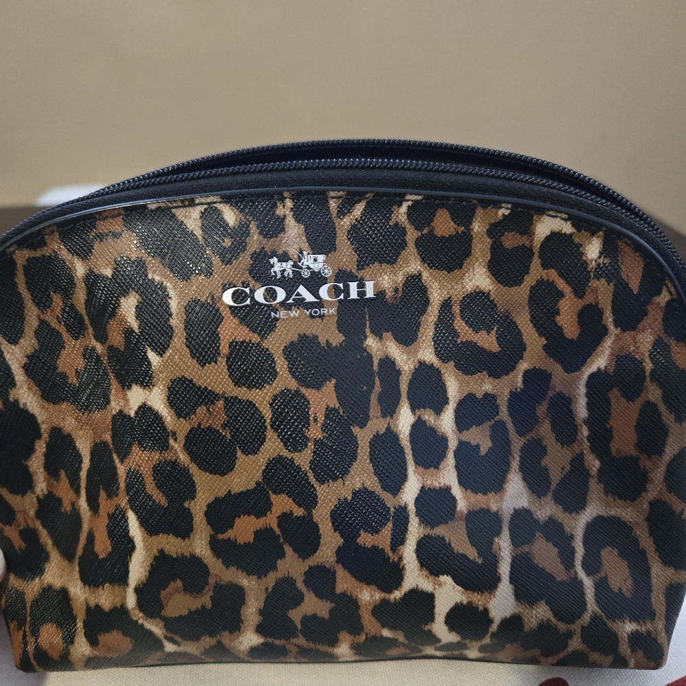 Coach Wild Animal Print Pouch